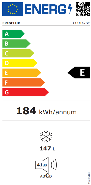Energimerking: E