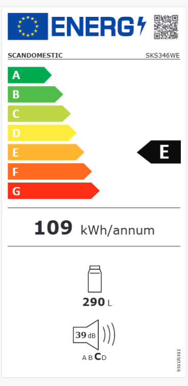Energimerking: E