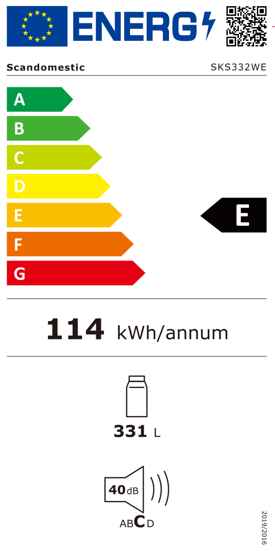 Energimerking: E